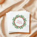 Cocktail Napkins - Merry Mahjong - Christmas