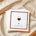 Cocktail Napkins - A Little Mahj, A Lotta Wine