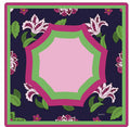 Mahjong Mat - Purple Posh Blooms