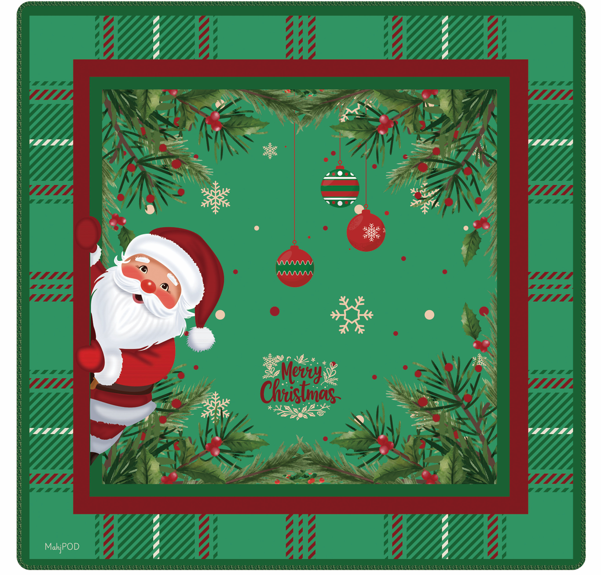 Mahjong Mat - Ho Ho Christmas - IN STOCK NOW