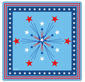Mahjong Mat - Star Spangled Celebration