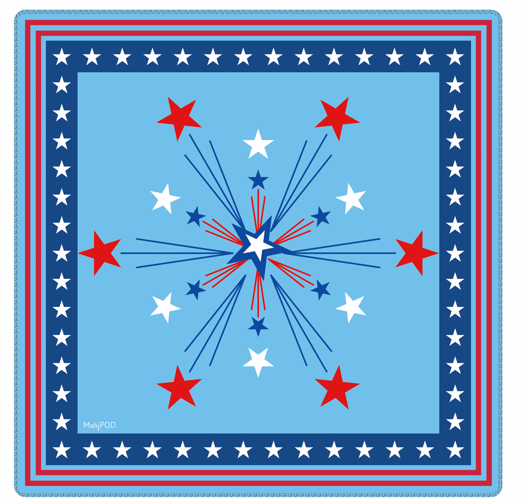 Mahjong Mat - Star Spangled Celebration