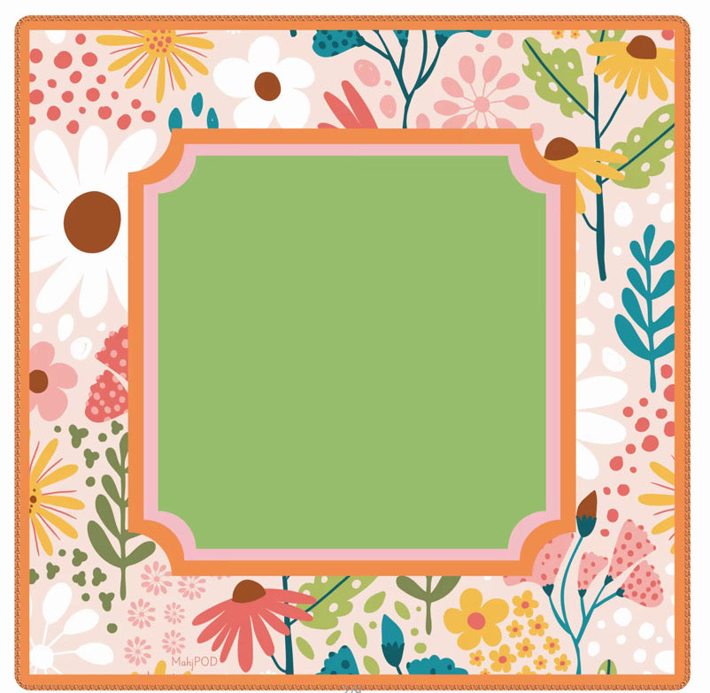 Mahjong Mat - Lola's Garden