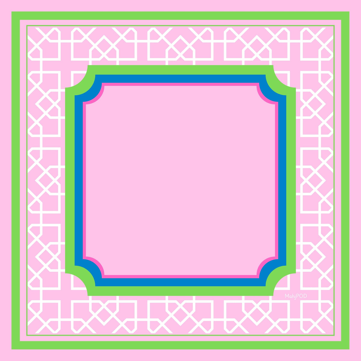Mahjong Mat - Bubblegum Chic
