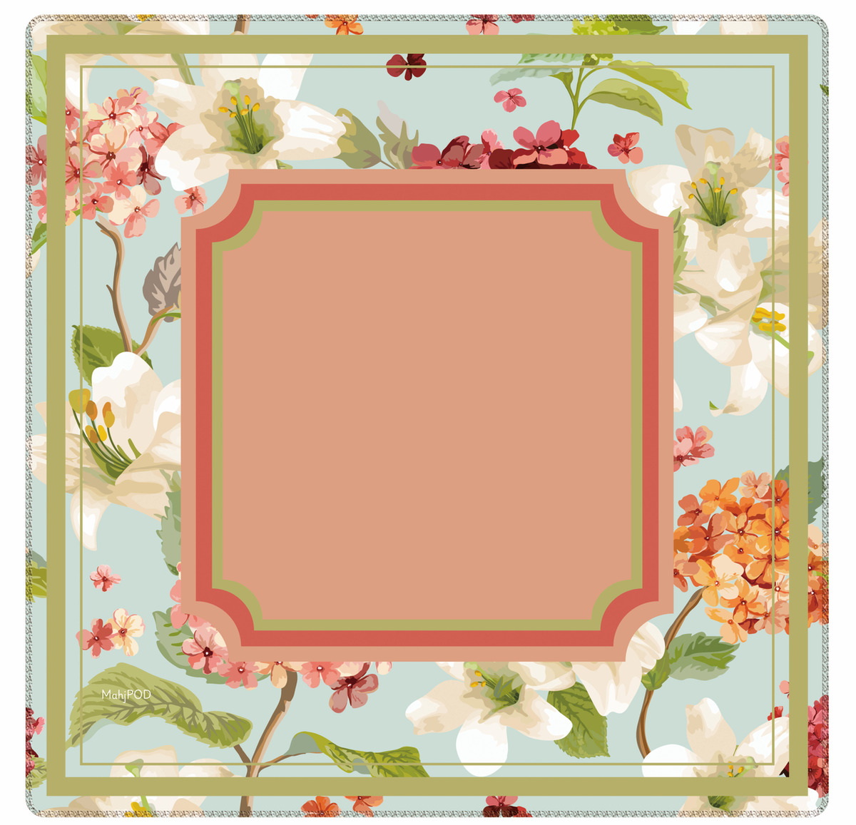 Mahjong Mat - Flirty Floral - IN STOCK NOW