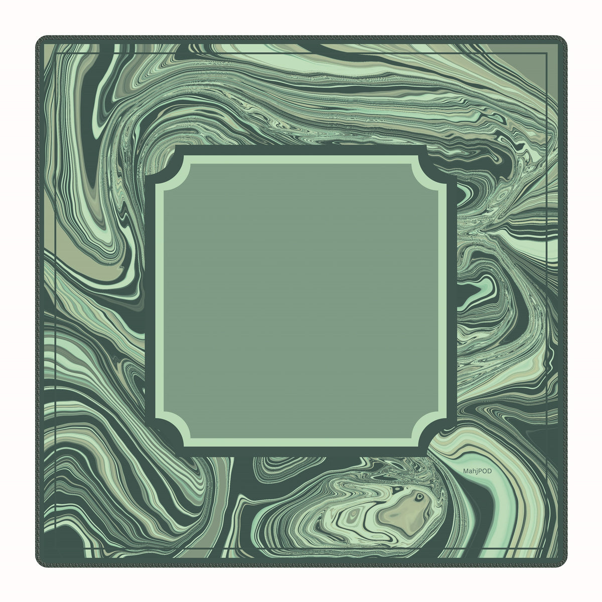 Mahjong Mat - Verde