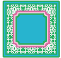 Mahjong Mat - Whimsy Blue
