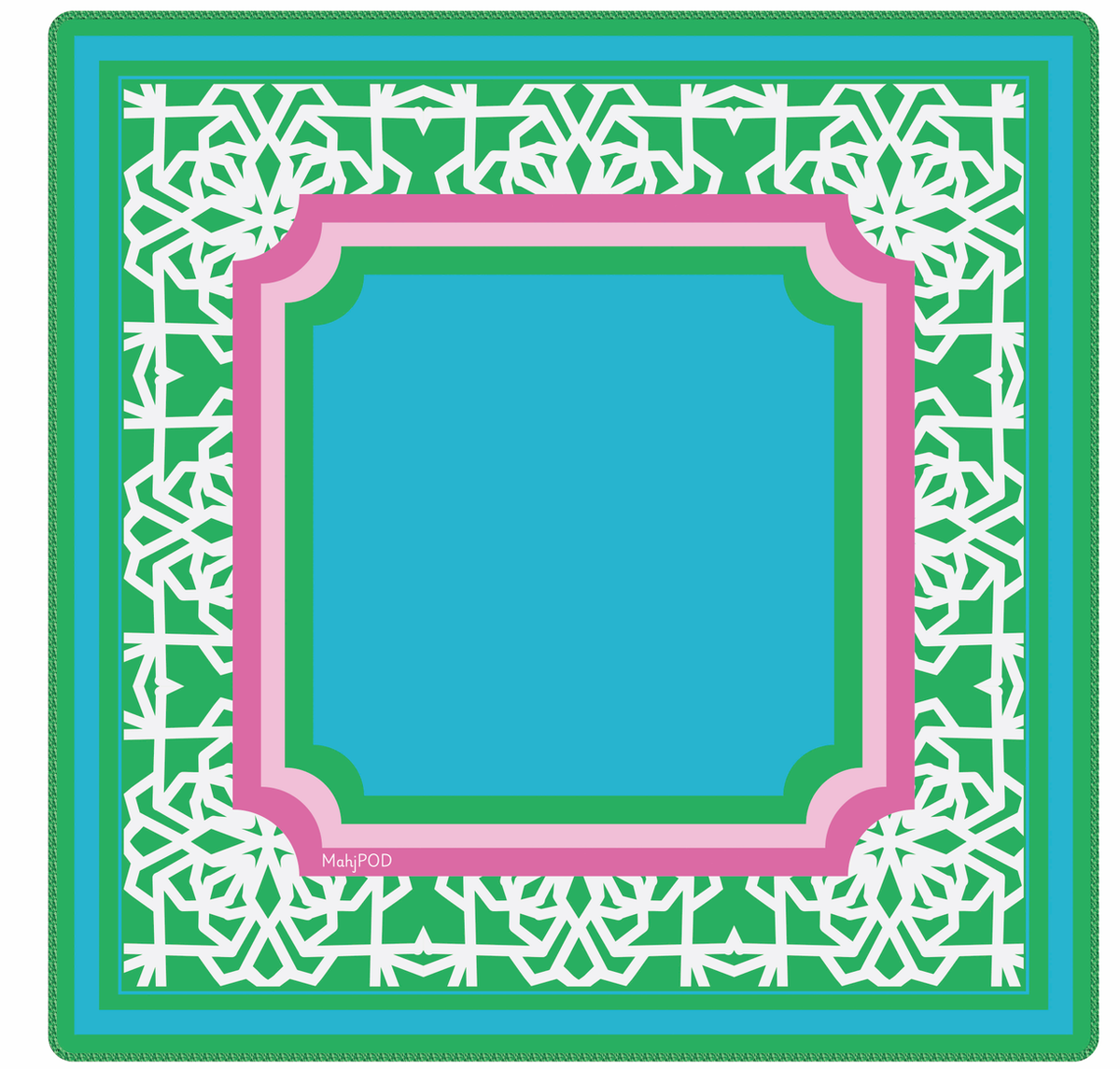 Mahjong Mat - Whimsy Blue